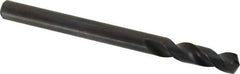Cleveland - 15/32" 135° Cobalt Jobber Drill - Oxide Finish, Right Hand Cut, Spiral Flute, Straight Shank, 5-3/4" OAL, Split Point - Industrial Tool & Supply