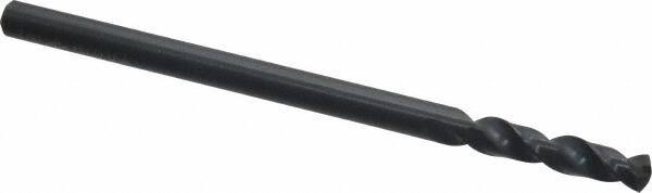 Cleveland - 7/32" 135° Cobalt Jobber Drill - Oxide Finish, Right Hand Cut, Spiral Flute, Straight Shank, 3-3/4" OAL, Split Point - Industrial Tool & Supply