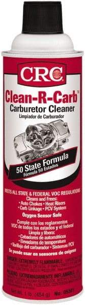CRC - Acetone Carburetor & Parts Cleaner - 20 oz Aerosol Can - Industrial Tool & Supply