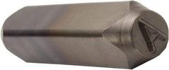 C.H. Hanson - 5/8" Character Size, A Character, Heavy Duty Individual Steel Stamp - Industrial Tool & Supply