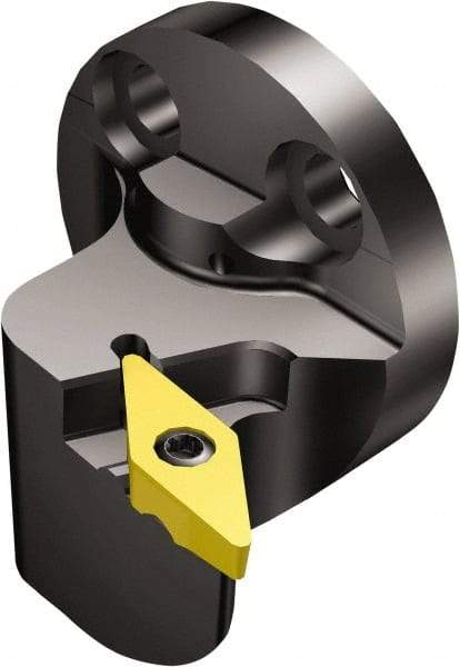 Sandvik Coromant - Left Hand Cut, Size 32, TR-VB1308 Insert Compatiblity, Internal Modular Turning & Profiling Cutting Unit Head - 22mm Ctr to Cutting Edge, 32mm Head Length, Through Coolant, Series CoroTurn TR - Industrial Tool & Supply