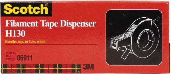 3M - 3/4" Wide, Handheld Style, Handheld Tape Dispenser - Industrial Tool & Supply