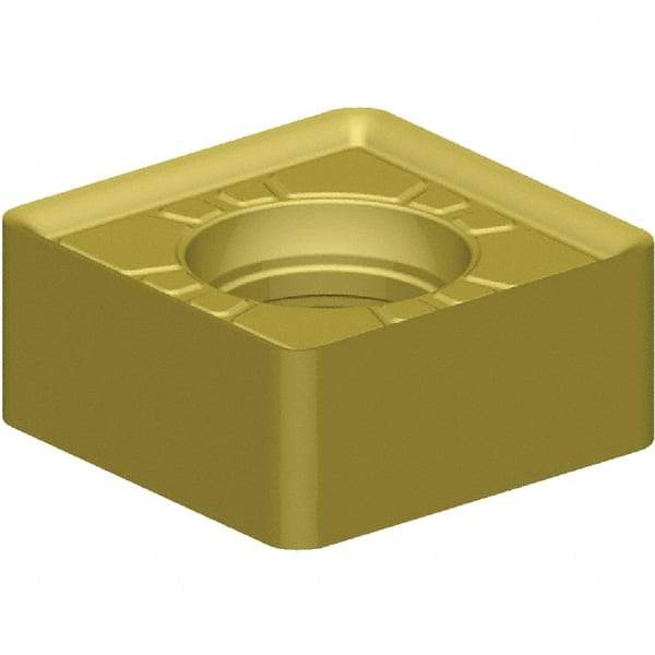 Kennametal - SNPJ31253 GD Grade KCPM40 Carbide Milling Insert - TiAlN/AlCrN Finish, 0.157" Thick, 10mm Inscribed Circle, 3/64" Corner Radius - Industrial Tool & Supply