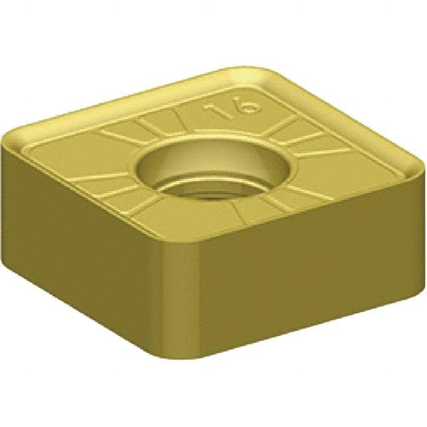 Kennametal - SNPJ444 GD Grade KCPM40 Carbide Milling Insert - TiAlN/AlCrN Finish, 0.178" Thick, 1/2" Inscribed Circle, 1/16" Corner Radius - Industrial Tool & Supply