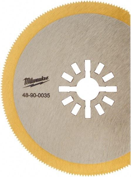 Milwaukee Tool - Rotary Blade - Use with Milwaukee Multi-Tool - Industrial Tool & Supply