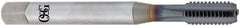 OSG - 5/8-18 UNF 3B 5 Flute TiCN Finish Powdered Metal Straight Flute Machine Tap - Bottoming, Right Hand Thread, 1-13/16" Thread Length, H3 Limit, Oversize, Through Coolant - Exact Industrial Supply