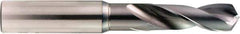 OSG - 10.1mm 130° Spiral Flute Powdered Metal Screw Machine Drill Bit - V Finish, Right Hand Cut, 43mm Flute Length, 100mm OAL, Standard Point, Straight Shank - Industrial Tool & Supply