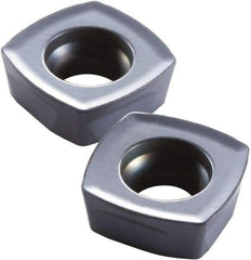 OSG - SDMT09T308 SM Grade XP3035 Carbide Milling Insert - TiN/TiB2 Finish, 3.97mm Thick, 0.8mm Corner Radius - Industrial Tool & Supply