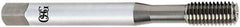 OSG - M5x0.80 Metric Coarse D5 Thread Limit Modified Bottoming Thread Forming Tap - Cobalt, TiCN Finish, 2-3/8" OAL, 7/8" Thread Length, Right Hand Thread, Series 14101 - Exact Industrial Supply
