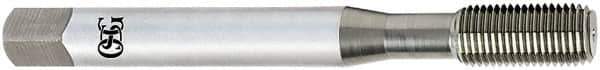 OSG - #10-32 UNF H14 Thread Limit Modified Bottoming Thread Forming Tap - Cobalt, TiCN Finish, 2-1/2" OAL, 1" Thread Length, Right Hand Thread, Series 14001 - Exact Industrial Supply
