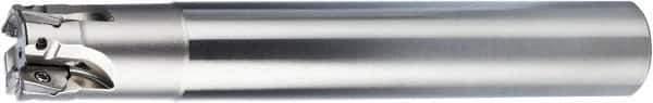 OSG - 1-1/4" Cut Diam, 1-1/4" Shank Diam, 130mm OAL, Indexable Square Shoulder End Mill - ZD_T11... Inserts, Cylindrical Shank, 90° Lead Angle, Through Coolant, Series PHOENIX-PSE - Industrial Tool & Supply