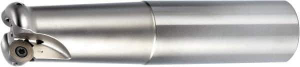 OSG - 63mm Cutting Diam, 42mm Shank Diam, Straight Shank Indexable Copy End Mill - 4 Inserts, RPH_16.. Insert, PRC Toolholder, Through Coolant - Industrial Tool & Supply