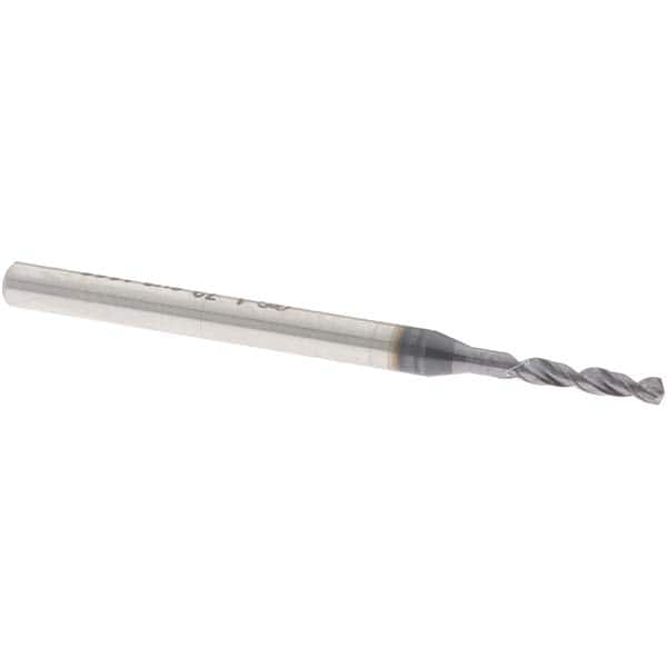 OSG - 1.72mm 140° Spiral Flute Vanadium High Speed Steel Screw Machine Drill Bit - Industrial Tool & Supply