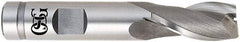 OSG - 3/16", 7/16" LOC, 3/8" Shank Diam, 2-5/16" OAL, 2 Flute, Powdered Metal Square End Mill - Single End, Uncoated, Spiral Flute, Right Hand Cut, Right Hand Flute, Series 620 - Industrial Tool & Supply