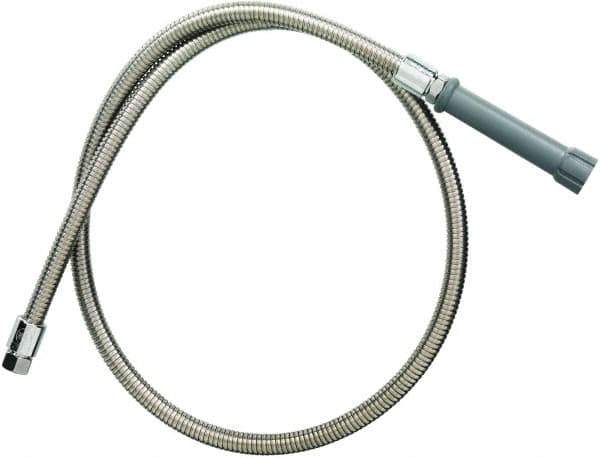 T&S Brass - Faucet Replacement 44" Hose Assembly - Use with T&S Pre-Rinse Assemblies - Industrial Tool & Supply