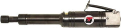 Universal Tool - 1/4" Collet, Straight Handle, Extended Length Air Die Grinder - 25,000 RPM, Side Exhaust, 5.5 CFM, 1 hp, 90 psi - Industrial Tool & Supply