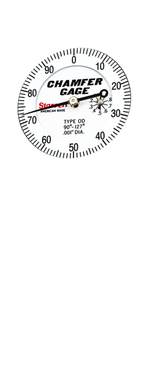 #686-1Z External Chamfer Gage 1/8-1/2" - Industrial Tool & Supply