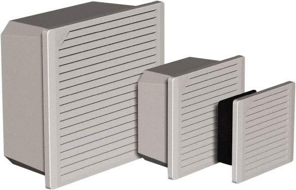 nVent Hoffman - 55 CFM, Enclosure Cooling Fan Package - 7-3/8 Inch Wide x 2-3/4 Inch Deep x 6-5/16 Inch High, 115 VAC, ABS Grill and Enclosure - Industrial Tool & Supply