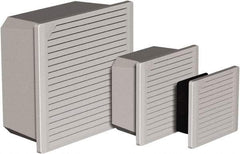 nVent Hoffman - 55 CFM, Enclosure Cooling Fan Package - 7-3/8 Inch Wide x 2-3/4 Inch Deep x 6-5/16 Inch High, 115 VAC, ABS Grill and Enclosure - Industrial Tool & Supply