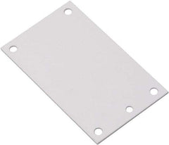 nVent Hoffman - 21" OAW x 21" OAH Powder Coat Finish Electrical Enclosure Nonperforated Panel - 24" x 24" Box, 12 Gauge Steel, Use with A242406LP/A242408LP/A242410LP/A242412LP/A242416LP/A24H24ALP/A24H24ALP3PT/A24H24BLP/A24H24BLP3PT - Industrial Tool & Supply