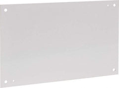 nVent Hoffman - 13" OAW x 21" OAH Powder Coat Finish Electrical Enclosure Nonperforated Panel - 24" x 16" Box, 12 Gauge Steel, Use with A241606LP/A241608LP/A24H16ALP - Industrial Tool & Supply