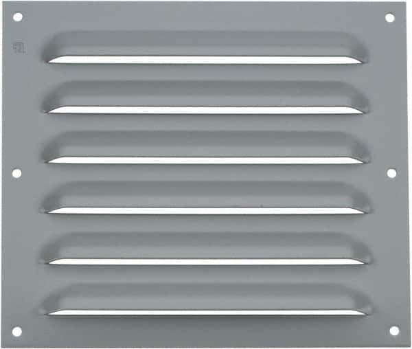 nVent Hoffman - Electrical Enclosure Steel Louver Plate Kit - For Use with Fresh Air Enclosures - Industrial Tool & Supply