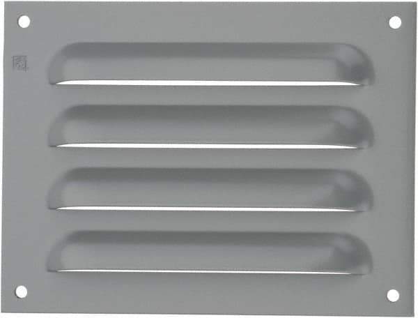 nVent Hoffman - Electrical Enclosure Steel Louver Plate Kit - For Use with Fresh Air Enclosures - Industrial Tool & Supply