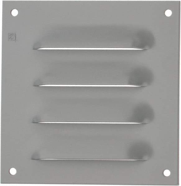 nVent Hoffman - Electrical Enclosure Steel Louver Plate Kit - For Use with Fresh Air Enclosures - Industrial Tool & Supply