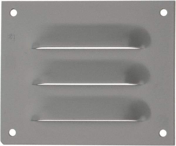 nVent Hoffman - Electrical Enclosure Steel Louver Plate Kit - For Use with Fresh Air Enclosures - Industrial Tool & Supply