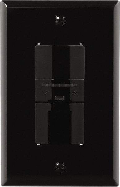 Cooper Wiring Devices - 1,000 Square Ft. Coverage, Infrared Occupancy Sensor Wall Switch - 600 at 120 V Incandescent, 600 at 120 V Fluorescent, 120 VAC, Black - Industrial Tool & Supply