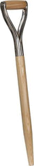 True Temper - 25" Long, D-Grip Ash Garden Tool Replacement Handle - Straight, Shoulder Style Handle, Compatible with Scoops - Industrial Tool & Supply