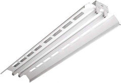 Cooper Lighting - 2 Lamps, 32 Watts, Fluorescent, Low Bay Fixture - 48" Long x 4-5/8" High x 12" Wide, 120-277 Volt, Steel Housing, 8% Uplight - Industrial Tool & Supply
