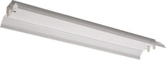 Cooper Lighting - 2 Lamps, 32 Watts, Fluorescent, Low Bay Fixture - 48" Long x 4-5/8" High x 12" Wide, 120-277 Volt, Steel Housing - Industrial Tool & Supply