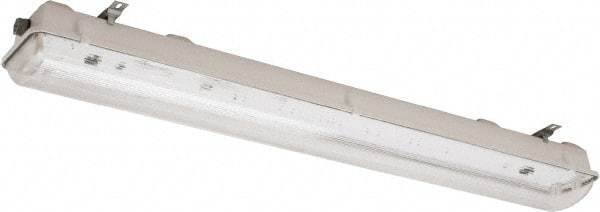 Cooper Lighting - 32 Watt, Fluorescent Hazardous Location Light Fixture - Corrosion, Dust, Heat, Moisture & Weather Resistant, Fiberglass Housing, 48" Long x 6-15/16" Wide x 4-7/8" High - Industrial Tool & Supply