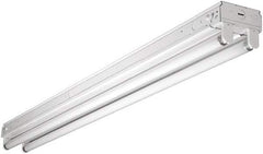 Cooper Lighting - 4 Lamp, 32 Watt, Fluorescent Strip Light - Suspended, 120/277 Volt, 96" Long x 4-1/4" Wide x 3-5/8" High - Industrial Tool & Supply