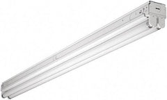 Cooper Lighting - 1 Lamp, 40 Watt, Fluorescent Strip Light - Suspended, 120/277 Volt, 48" Long x 2-3/4" Wide x 3-5/16" High - Industrial Tool & Supply