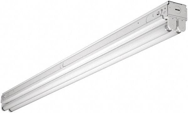 Cooper Lighting - 1 Lamp, 25 Watt, Fluorescent Strip Light - Suspended, 120/277 Volt, 36" Long x 2-3/4" Wide x 3-5/16" High - Industrial Tool & Supply