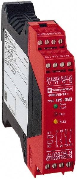 Square D - 24 VAC/VDC, Standard Electromechanical & Solid State Screw General Purpose Relay - 6 Amp at 24 VAC/VDC, 2NO/2SS - Industrial Tool & Supply
