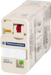 Schneider Electric - 3,750 VA Power Rating, Electromechanical Plug-in General Purpose Relay - 15 Amp at 250 VAC & 28 VDC, 1CO, 24 VAC - Industrial Tool & Supply