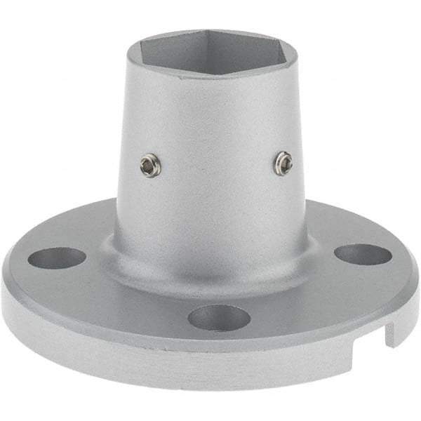 Square D - 2.44 Inch Long x 3.94 Inch Wide, Visual Signal Device Mount Base - For Use with XVC6 - Industrial Tool & Supply