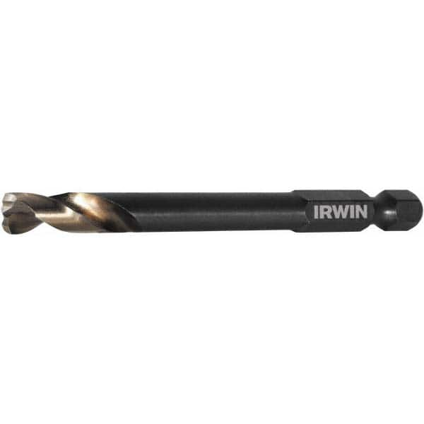 Irwin - 1/2" 135° High Speed Steel Jobber Drill - Industrial Tool & Supply