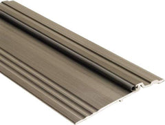 National Guard Products - 36" Long x 5" Wide x 1/2" High, Panic Threshold - Aluminum Finish - Industrial Tool & Supply