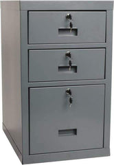 Value Collection - 3 Drawer, Cabinet - 15-3/4" Wide x 27" High x 19.685" Long - Industrial Tool & Supply