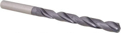 OSG - 8mm, 140° Point, Spiral Flute, Solid Carbide Taper Length Drill Bit - WD1 Finish, 76mm Flute Length, 116mm OAL, Series HP258 - Industrial Tool & Supply