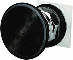 Schneider Electric - 1.18 Inch Mount Hole, Extended Straight, Pushbutton Switch Only - Round, Black Pushbutton, Momentary (MO), Weatherproof, Dust and Oil Resistant - Industrial Tool & Supply