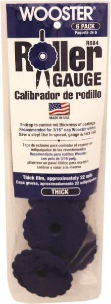 Wooster Brush - 3" Wide Blue Roller Guage - Industrial Tool & Supply