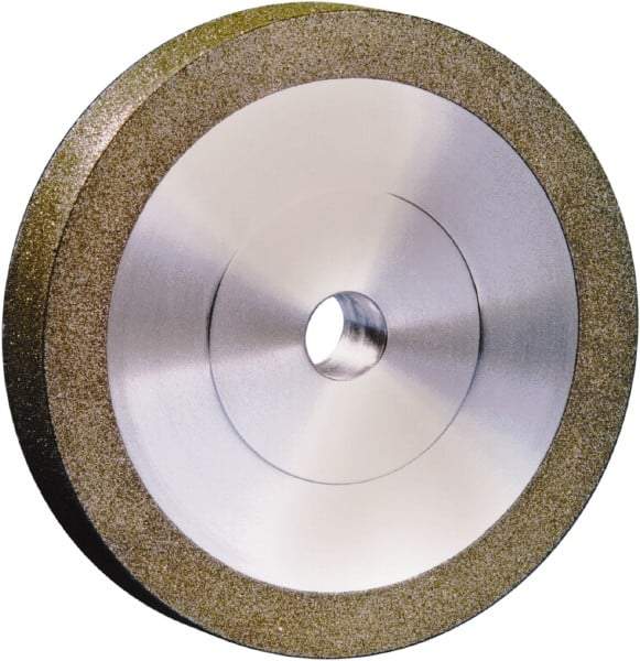 Strauss - 100mm x 31.75mm Hole x 25mm Thick, 200 Grit Surface Grinding Wheel - Diamond, Fine Grade, Electoplated Bond - Industrial Tool & Supply