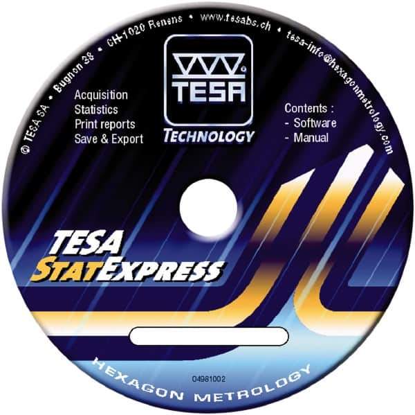TESA Brown & Sharpe - Quality Assurance SPC Software - Compatible with Windows, For Use with Twin-Cal Calipers - Industrial Tool & Supply