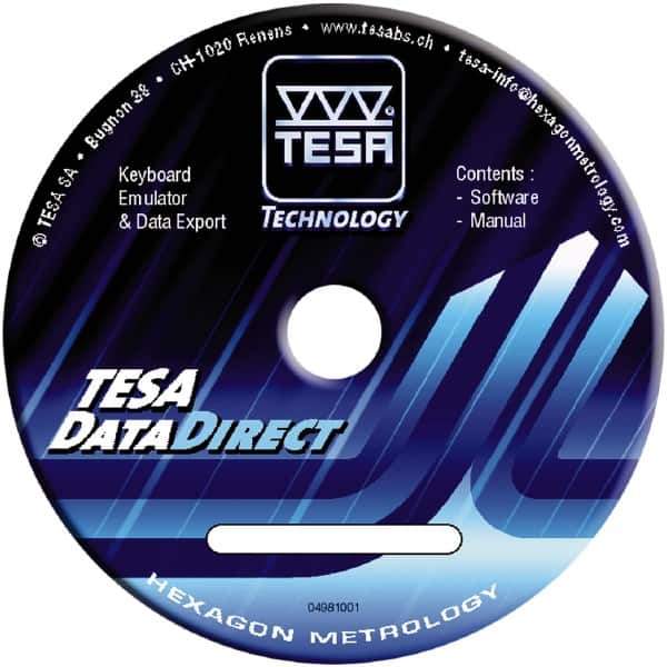 TESA Brown & Sharpe - Data Collection/Reporting SPC Software - Compatible with Windows, For Use with Twin-Cal Calipers - Industrial Tool & Supply