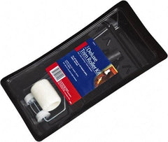 Wooster Brush - 3" Long, 3/8" Nap, Trim Paint Roller Kit - Includes Paint Tray, Roller Cover & Frame - Industrial Tool & Supply